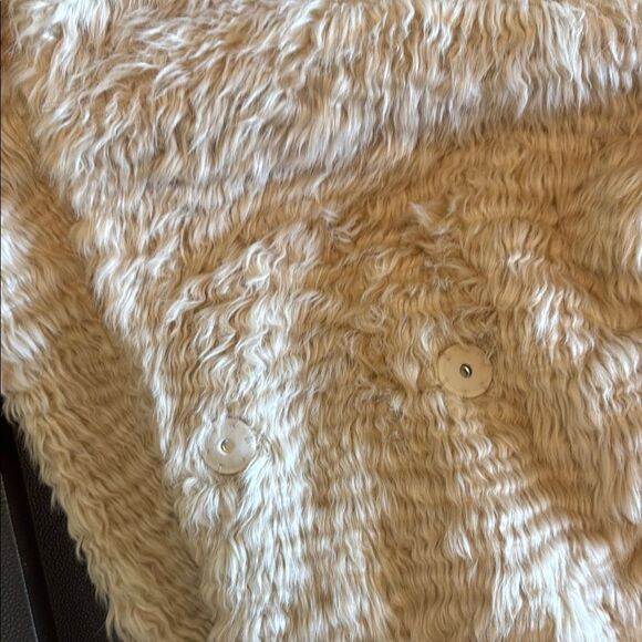Stand Studio Nicole Women's Cream Faux Fur Teddy Coat size 36 US 4 - Picture 16 of 16
